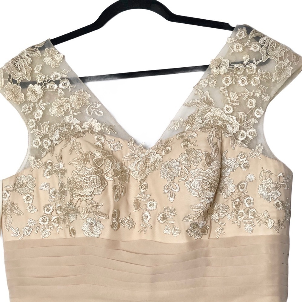 Dannifore Lace Appliqué Embellished Formal Dress - Picture 5 of 12